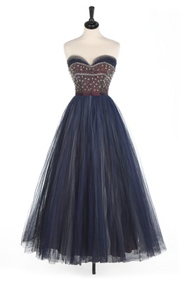 Lot 384 - A Jacques Heim couture ball gown, mid 1950s