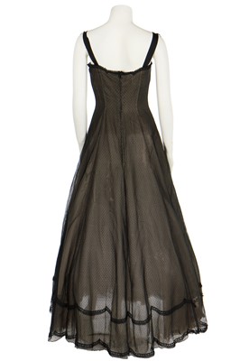 Lot 88 - A heavily-altered Christian Dior couture evening gown, Autumn-Winter 1955