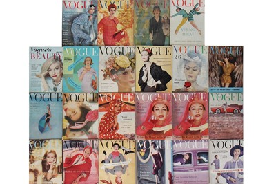 Lot 229 - British Vogue 1957, complete run and 1959, near-complete run