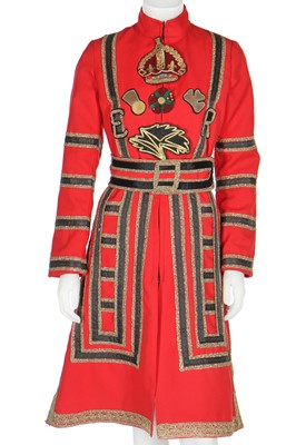 Lot 115 - A rare Colin Wild 'Beefeater' tunic-dress, 1960s