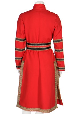 Lot 115 - A rare Colin Wild 'Beefeater' tunic-dress, 1960s