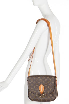 Lot 329 - A Louis Vuitton 'Saint Cloud' monogrammed leather bag, probably 1990s