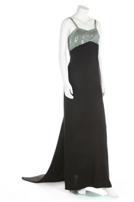 Lot 138 - A rare post-war Lanvin couture evening gown,...