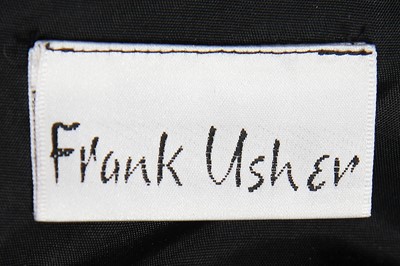 Lot 156 - A Frank Usher floral printed silk chiffon evening gown, circa 1980