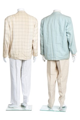 Lot 78 - A group of Comme des Garçons mainly linen summer menswear, 1980s-1990s