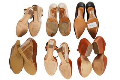 Lot 62 - Six pairs of Margiela shoes, 2000s-2010s