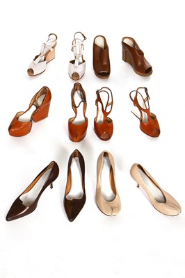 Lot 62 - Six pairs of Margiela shoes, 2000s-2010s