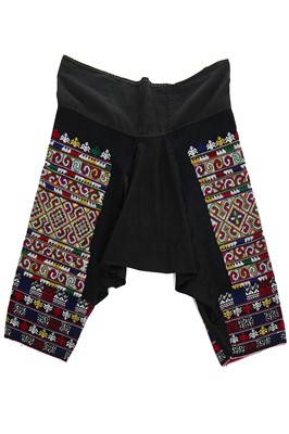 Lot 289 - Three embroidered chapans, Central Asian, 20th century