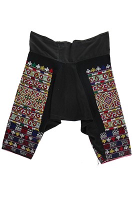 Lot 289 - Three embroidered chapans, Central Asian, 20th century