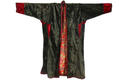 Lot 289 - Three embroidered chapans, Central Asian, 20th century