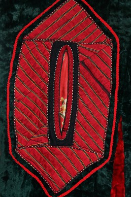 Lot 289 - Three embroidered chapans, Central Asian, 20th century