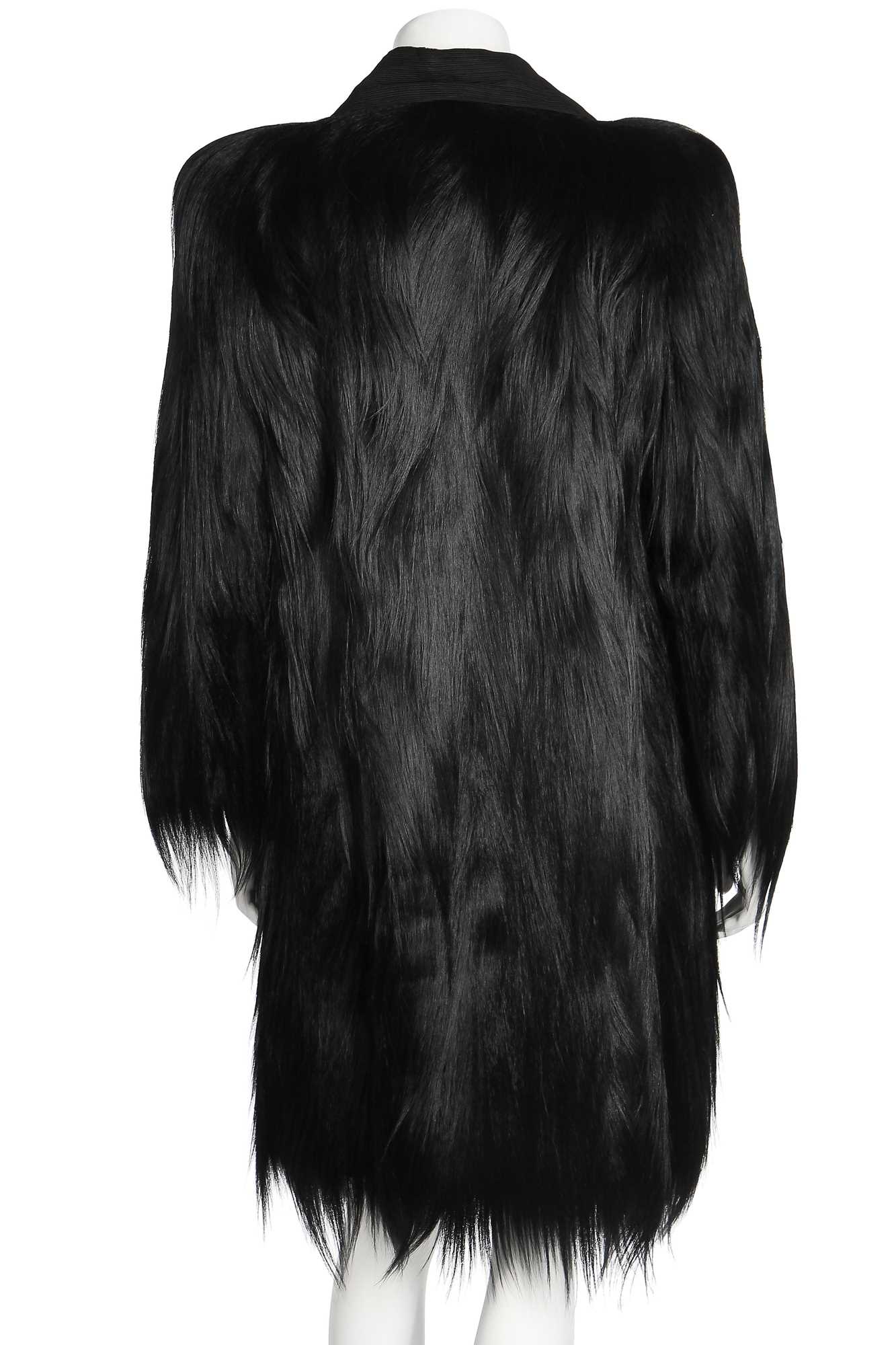 Lot 35 - A Beckman Furs Colobus monkey-fur coat, 1940s,