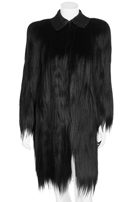Lot 33 - An A.F Schwalb of Toledo Colobus monkey-fur coat, late 1930s-early 40s