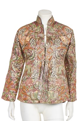 Lot 312 - An embroidered jacket, Chinese for the European market, 1930s-40s