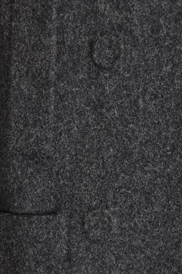 Lot 66 - A Margiela charcoal-grey wool coat , 2000s