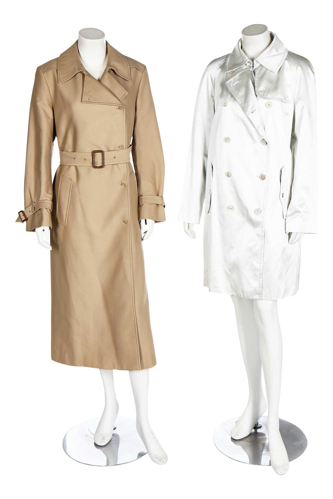Lot 64 - Two Margiela trench coats, 2000s-2010s