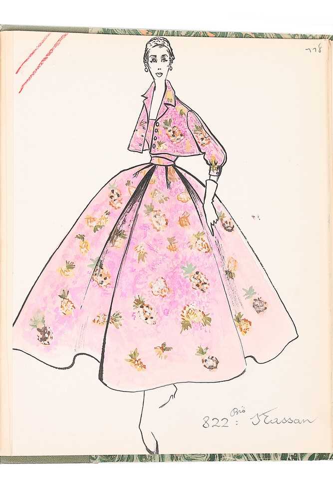 Lot 152 - A rare and important Maison Givenchy book of