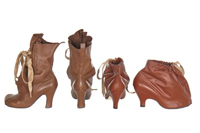 Lot 117 - Three pairs of Vivienne Westwood ankle boots, 2000s-2010s