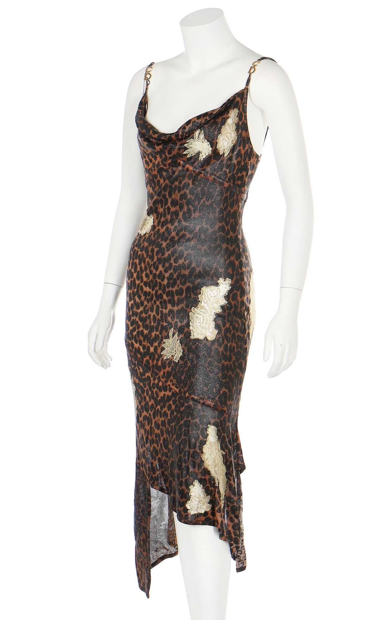 Lot 50 - A Christian Dior by John Galliano leopard print dress, Autumn-Winter 2000-01