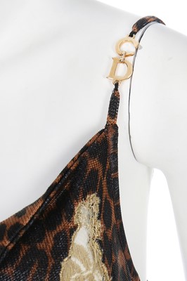 Lot 50 - A Christian Dior by John Galliano leopard print dress, Autumn-Winter 2000-01