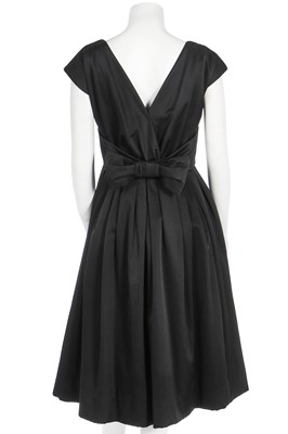 Lot 176 - A Christian Dior London little black dress, circa 1963