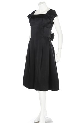 Lot 176 - A Christian Dior London little black dress, circa 1963