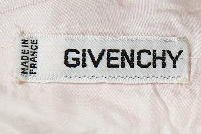 Lot 178 - A Givenchy couture printed cotton pique summer ensemble, circa 1968