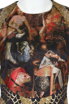 Lot 232 - An Alexander McQueen 'Hieronymus Bosch' weave dress, 'Angels & Demons' collection, Autumn-Winter 2010-11