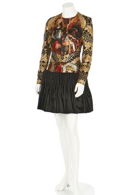 Lot 232 - An Alexander McQueen 'Hieronymus Bosch' weave dress, 'Angels & Demons' collection, Autumn-Winter 2010-11