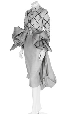 Lot 246 - A Christian Dior by John Galliano haute couture embroidered ensemble, 'Madame Butterfly' collection, Spring-Summer 2007