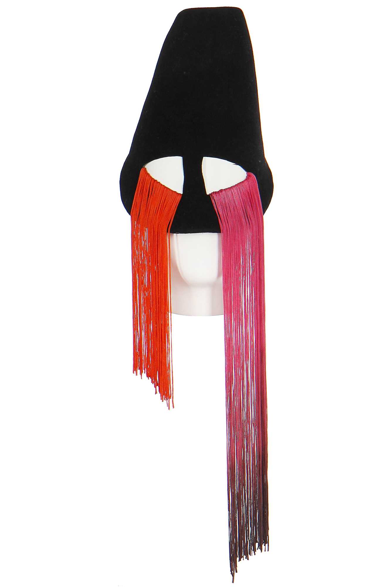 Lot 140 A Stephen Jones For Jean Paul Gaultier Black Lot 140 A Stephen Jones For Jean Paul Gaultier Black