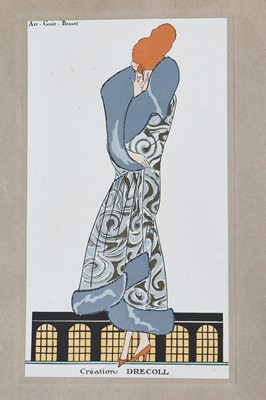 Lot 324 - Art. Goût. Beauté magazine, 'Feuillets De L'Elegance Feminine, Paris', near complete run, 1923