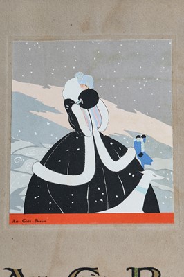 Lot 324 - Art. Goût. Beauté magazine, 'Feuillets De L'Elegance Feminine, Paris', near complete run, 1923