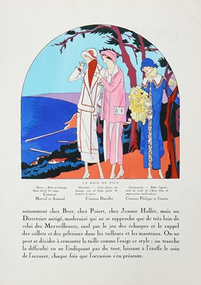 Lot 325 - Art. Goût. Beauté magazine, 'Feuillets De L'Elegance Feminine, Paris', incomplete runs, 1924, 1925, 1926, 1930