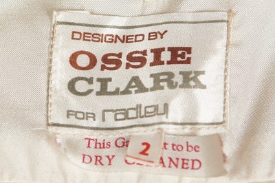 Lot 181 - An Ossie Clark for Radley/Celia Birtwell 'Babylon' printed silk smock/dress, circa 1969