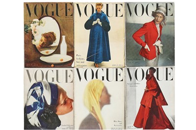 Lot 350 - British Vogue, complete run, 1947