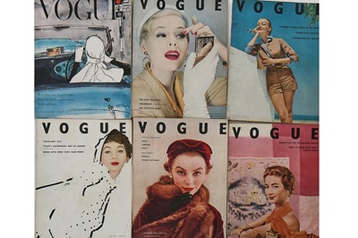 Lot 358 - British Vogue, complete run, 1953