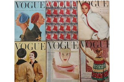 Lot 359 - British Vogue, complete run, 1954