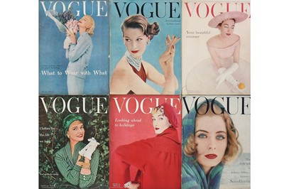 Lot 360 - British Vogue, complete run, 1955