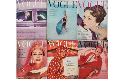 Lot 362 - British Vogue, complete run, 1957