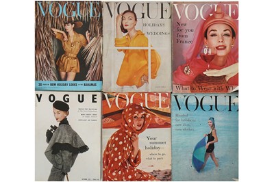 Lot 365 - British Vogue, incomplete runs, 1950-1959