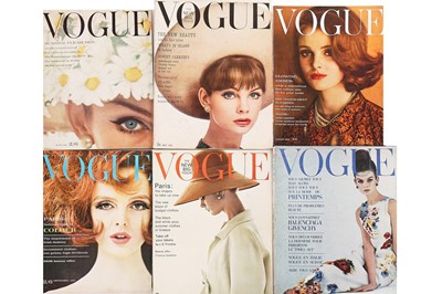 Lot 368 - British Vogue, near-complete runs, 1962, 1963