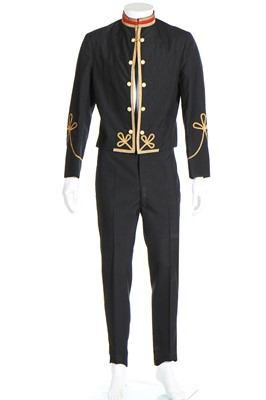 Lot 100 - A Blades of Savile Row gentleman's military-style dress tunic and suit, 1970s