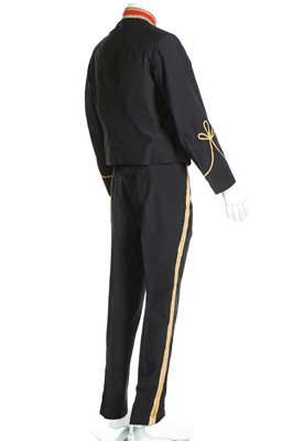 Lot 100 - A Blades of Savile Row gentleman's military-style dress tunic and suit, 1970s