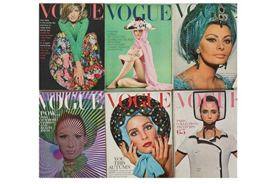 Lot 369 - British Vogue, near-complete runs, 1964, 1965