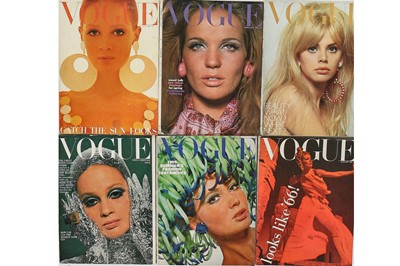 Lot 370 - British Vogue, complete run, 1966