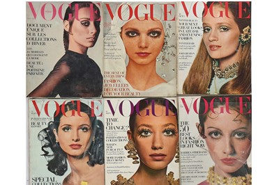 Lot 372 - British Vogue, complete run, 1968