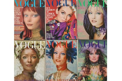 Lot 375 - British Vogue, complete run, 1970