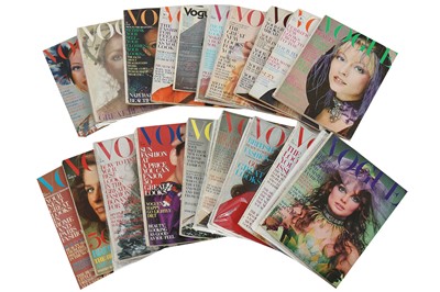 Lot 375 - British Vogue, complete run, 1970