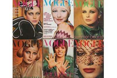 Lot 377 - British Vogue, complete run, 1973